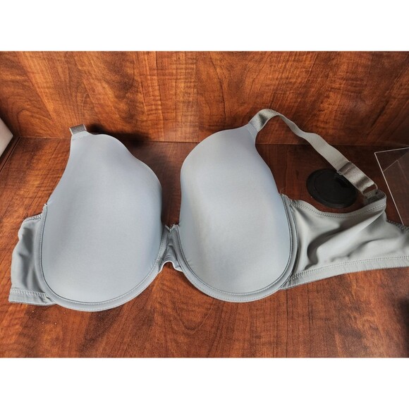 T-shirt Bra 40DDD Gray No Boundaries Underwired - Picture 1 of 5